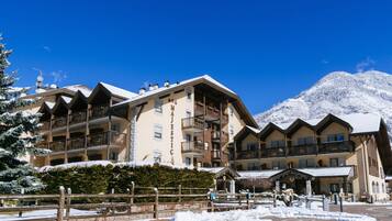 Fassade der Unterkunft