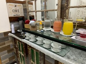 Kontinental frokost er inkludert hver dag