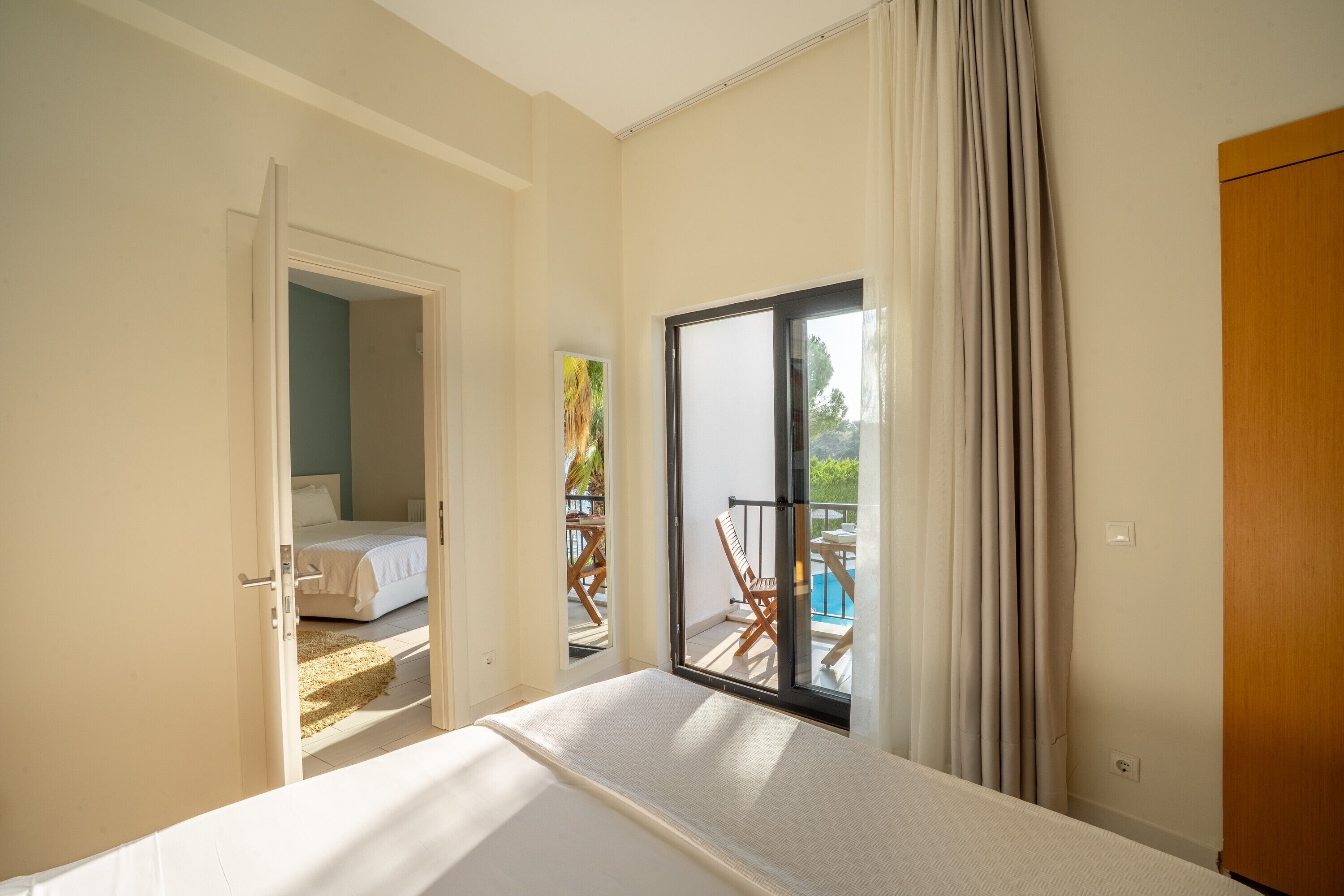 family suite | 1 bedroom, minibar, in-room safe, desk