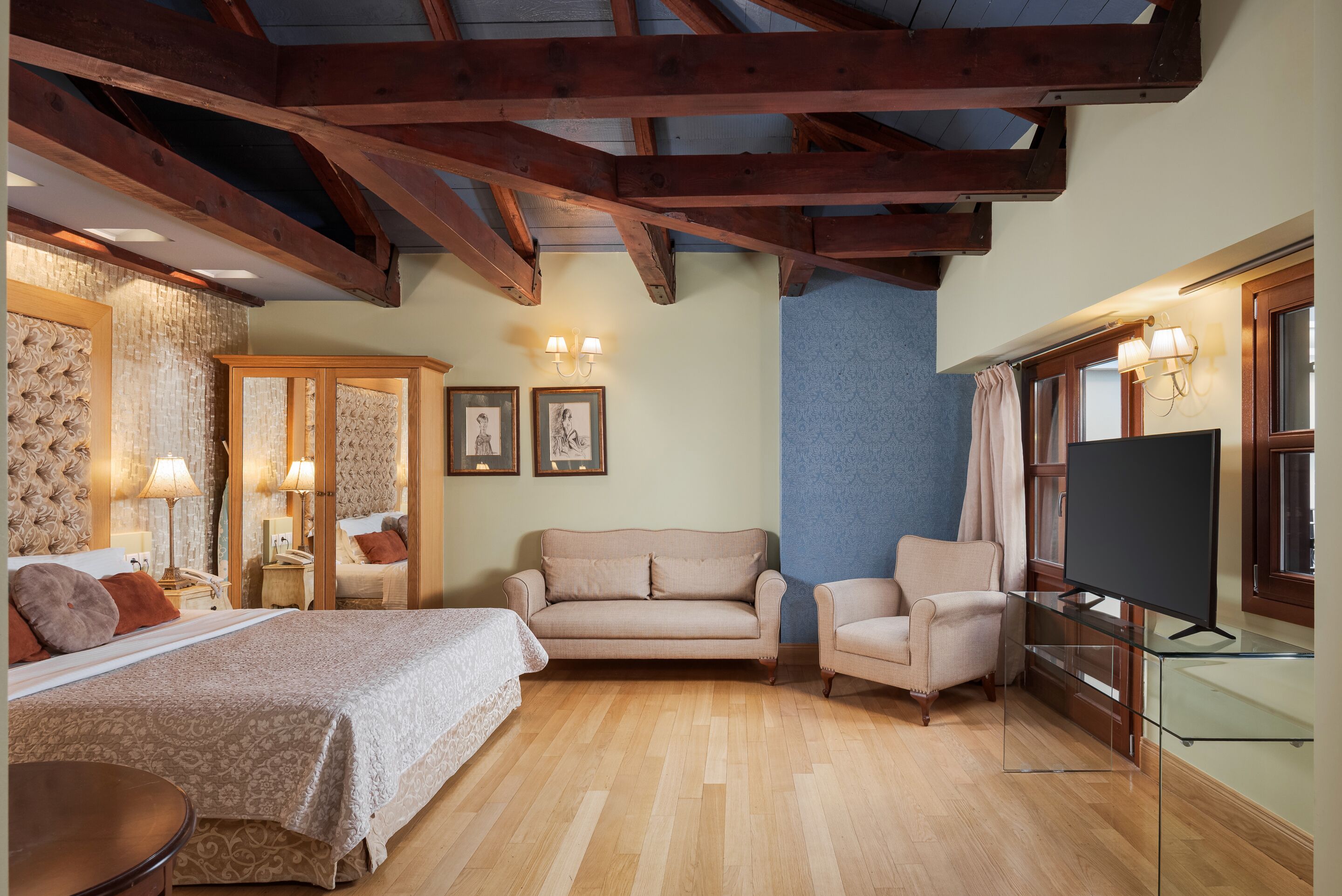 Suite Confort | Draps en coton égyptien, couette en duvet d'oie