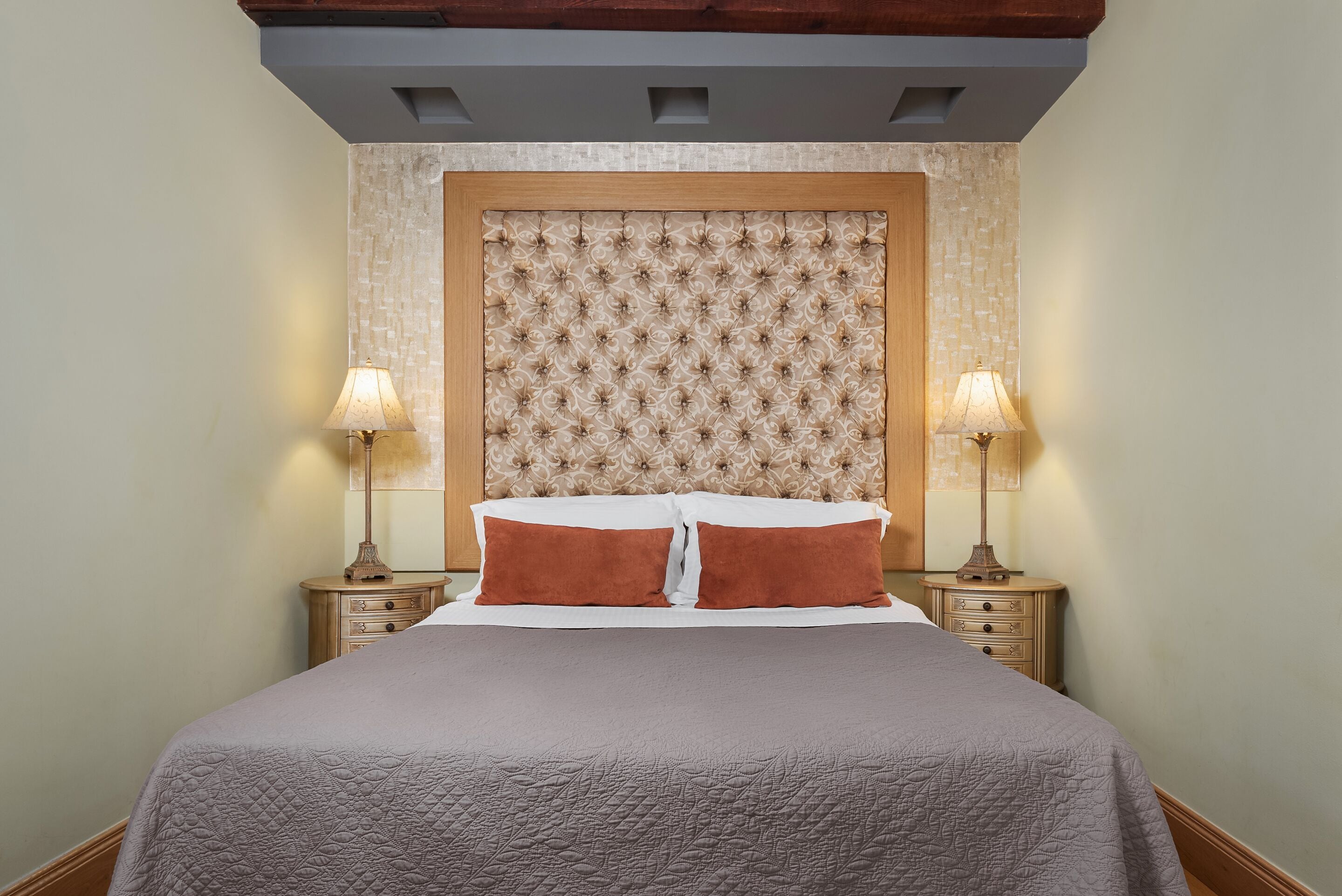 Draps en coton égyptien, couette en duvet d'oie