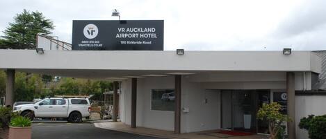 Façade de l’hébergement