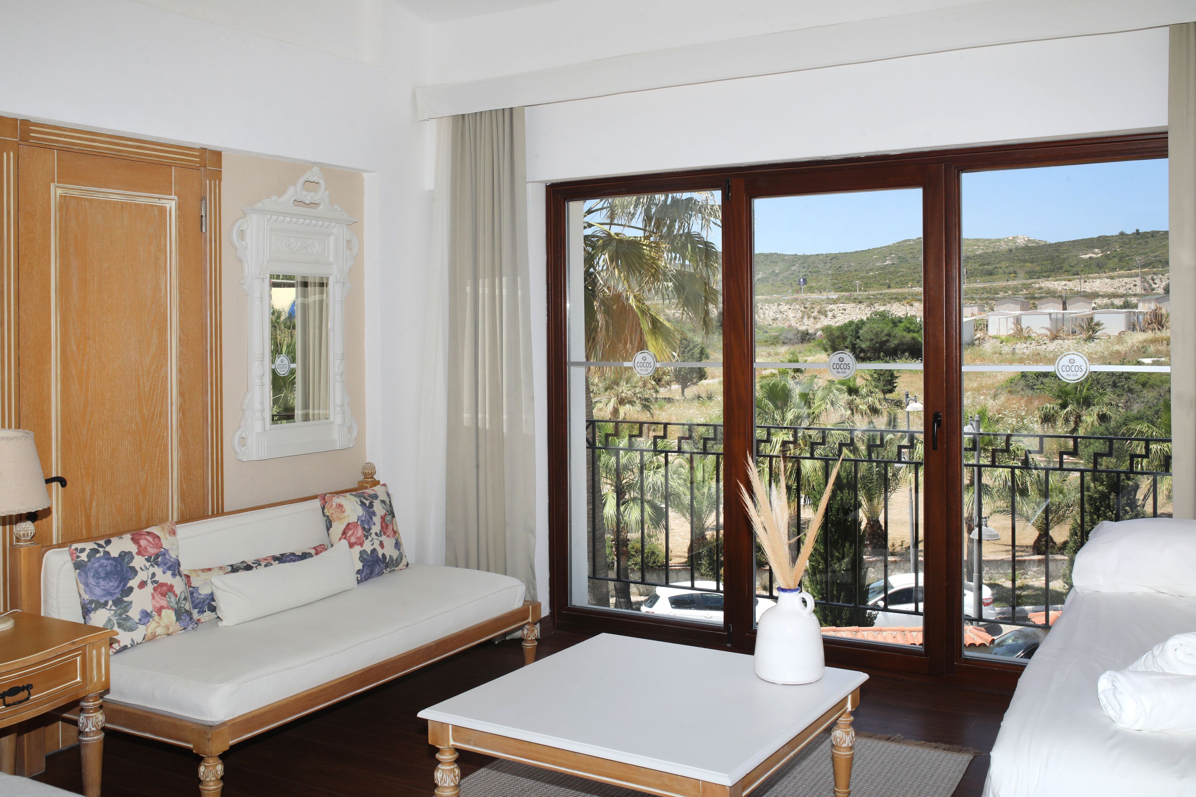 deluxe room (land view) | view from room