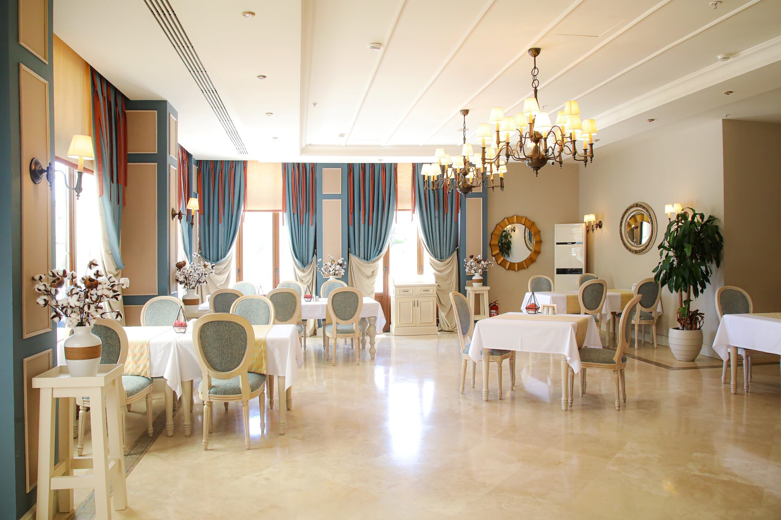 breakfast, lunch, dinner served; turkish cuisine, pool views