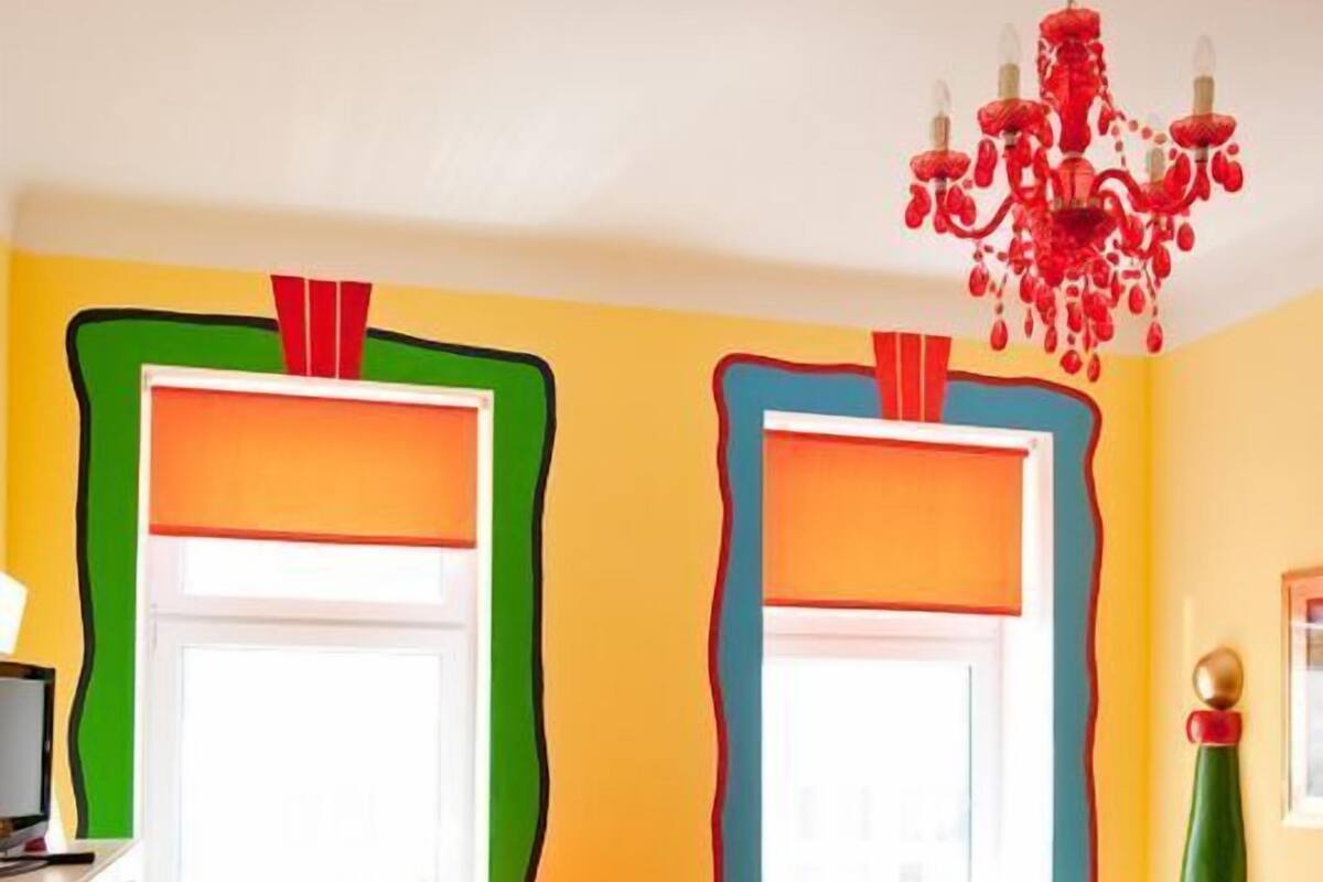 Standaard appartement, 1 slaapkamer, keuken (Butterfly) | Woonkamer | Flatscreentelevisie en een dvd-speler