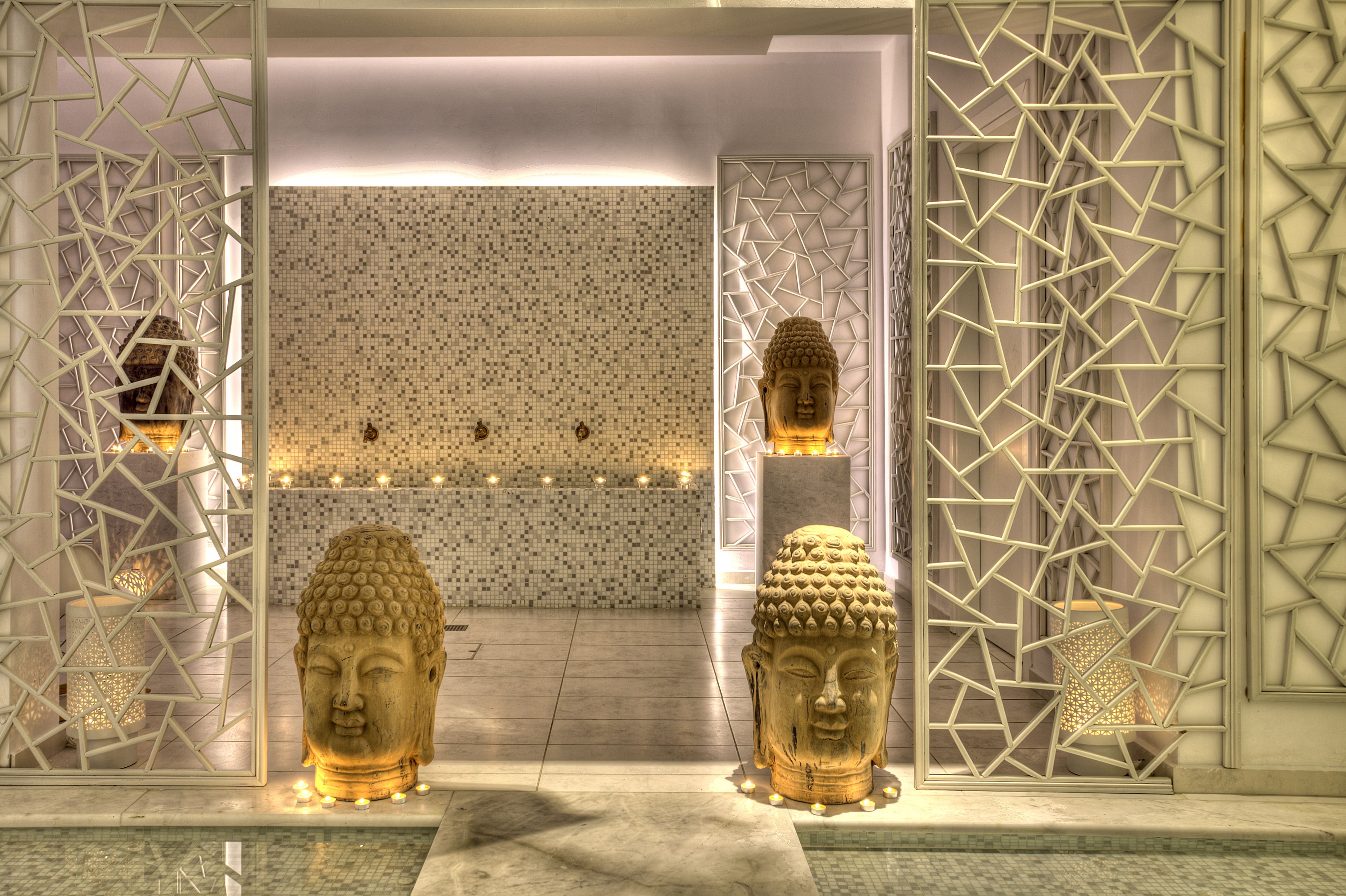 사우나, 온수 욕조, 전신 트리트먼트, 바디 랩, 바디 스크럽, 페이셜 트리트먼트