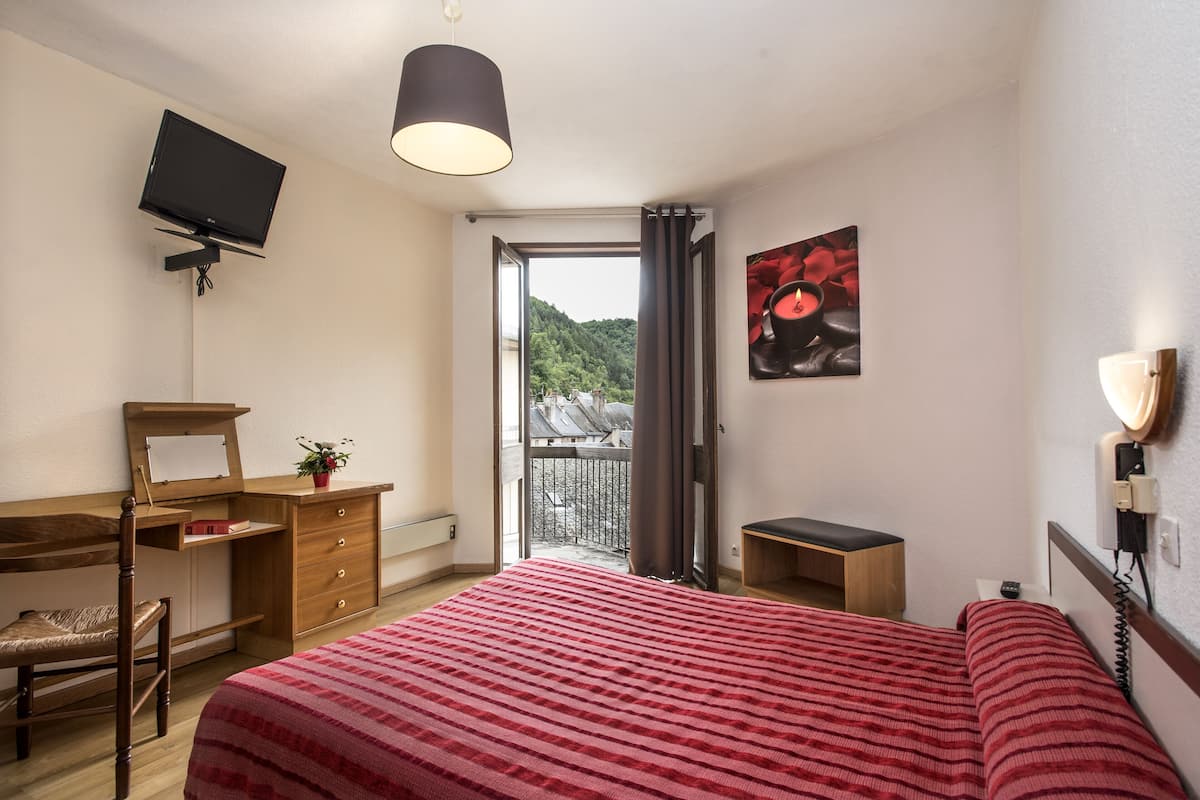 1 Schlafzimmer, Schreibtisch, Verdunkelungsvorhänge