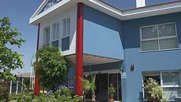 Voorkant van accommodatie