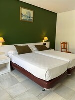 Egyptian cotton sheets, minibar, in-room safe, desk