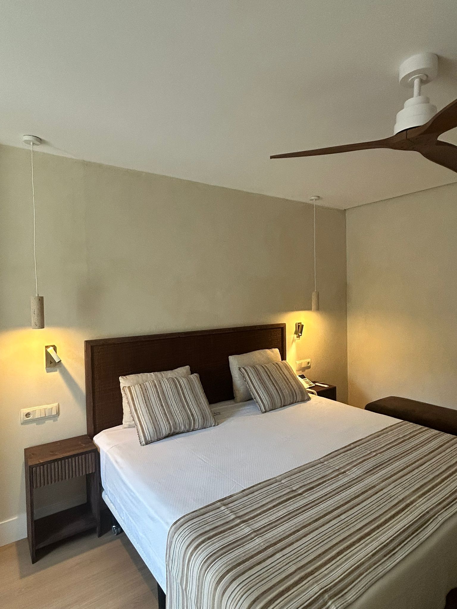 Egyptian cotton sheets, minibar, in-room safe, desk