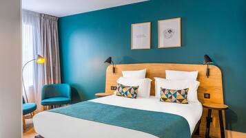 Studio Double | 2 habitaciones, escritorio, cortinas blackout y insonorización