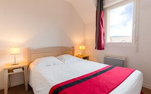 Blackout curtains, iron/ironing board, cots/infant beds, WiFi