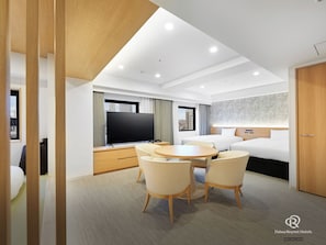 套房, 非吸煙房 (Junior Suite, with Tatami space) | 羽絨被、遮光布/窗簾、隔音、熨斗/熨衣板