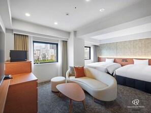 Deluxe Twin Room, Non Smoking | 1 bedroom, down comforters, blackout drapes, soundproofing