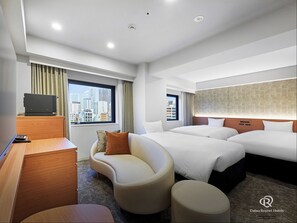 Quarto duplo luxo, para não fumantes | Edredons de pluma, cortinas blackout, quartos à prova de som