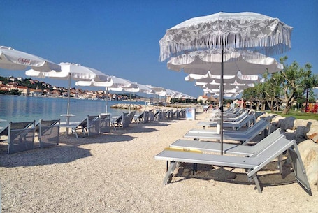 Vistas desde el alojamiento. Villa Ivanka Trogir