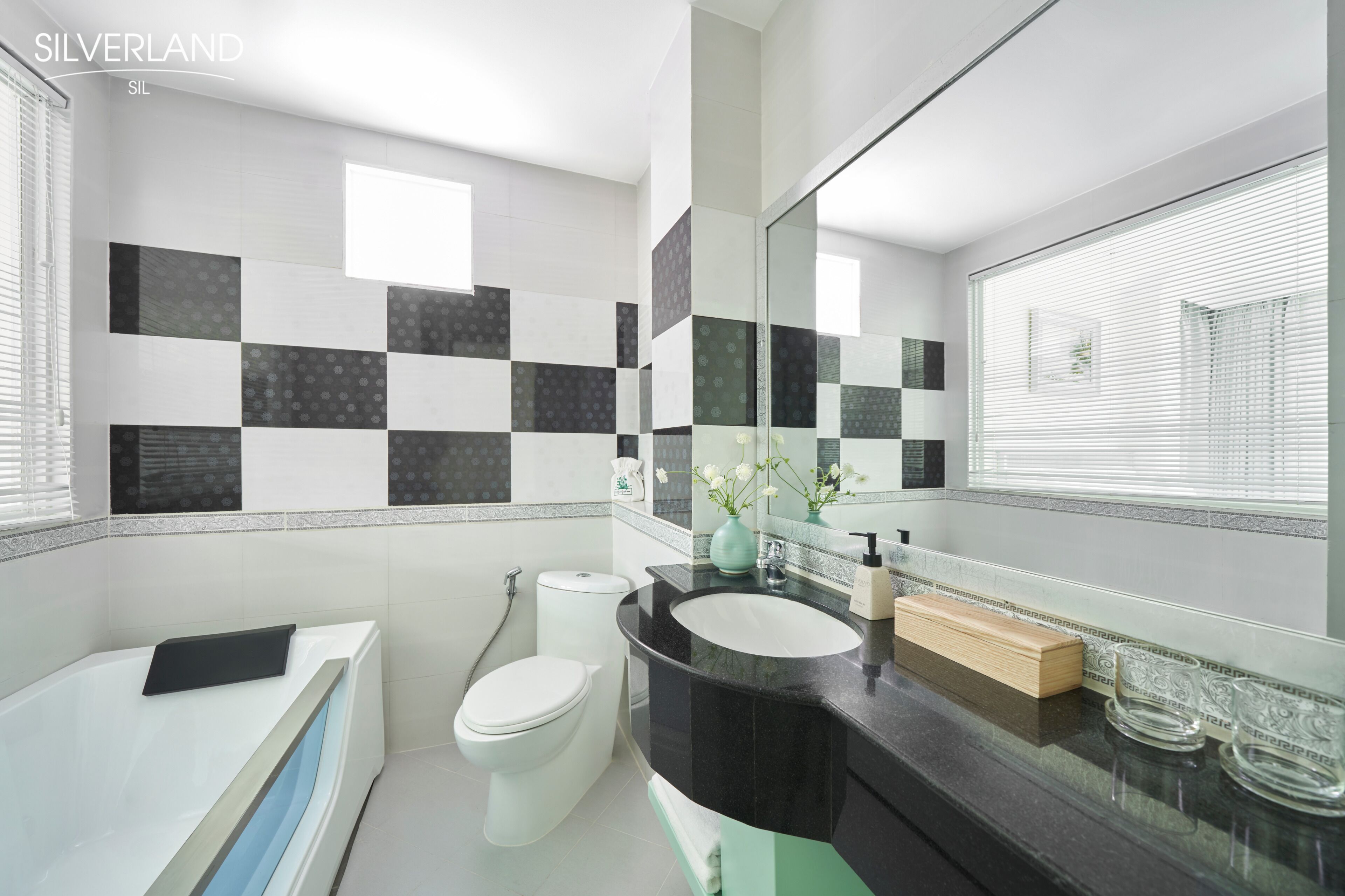 the gallery suite | bathroom | hair dryer, bathrobes, slippers, towels