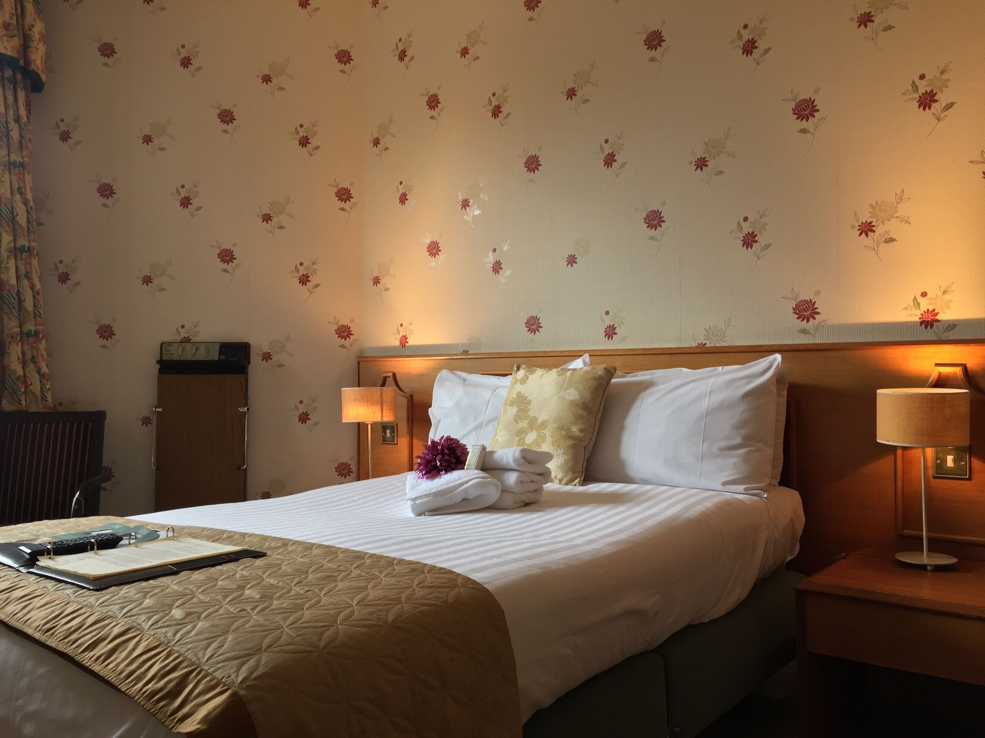 In-room safe, desk, laptop workspace, iron/ironing board