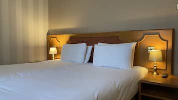 In-room safe, desk, laptop workspace, iron/ironing board