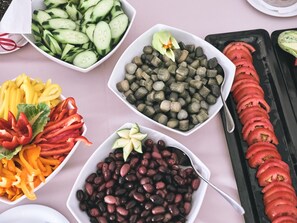 Inbegriffenes Frühstücksbuffet
