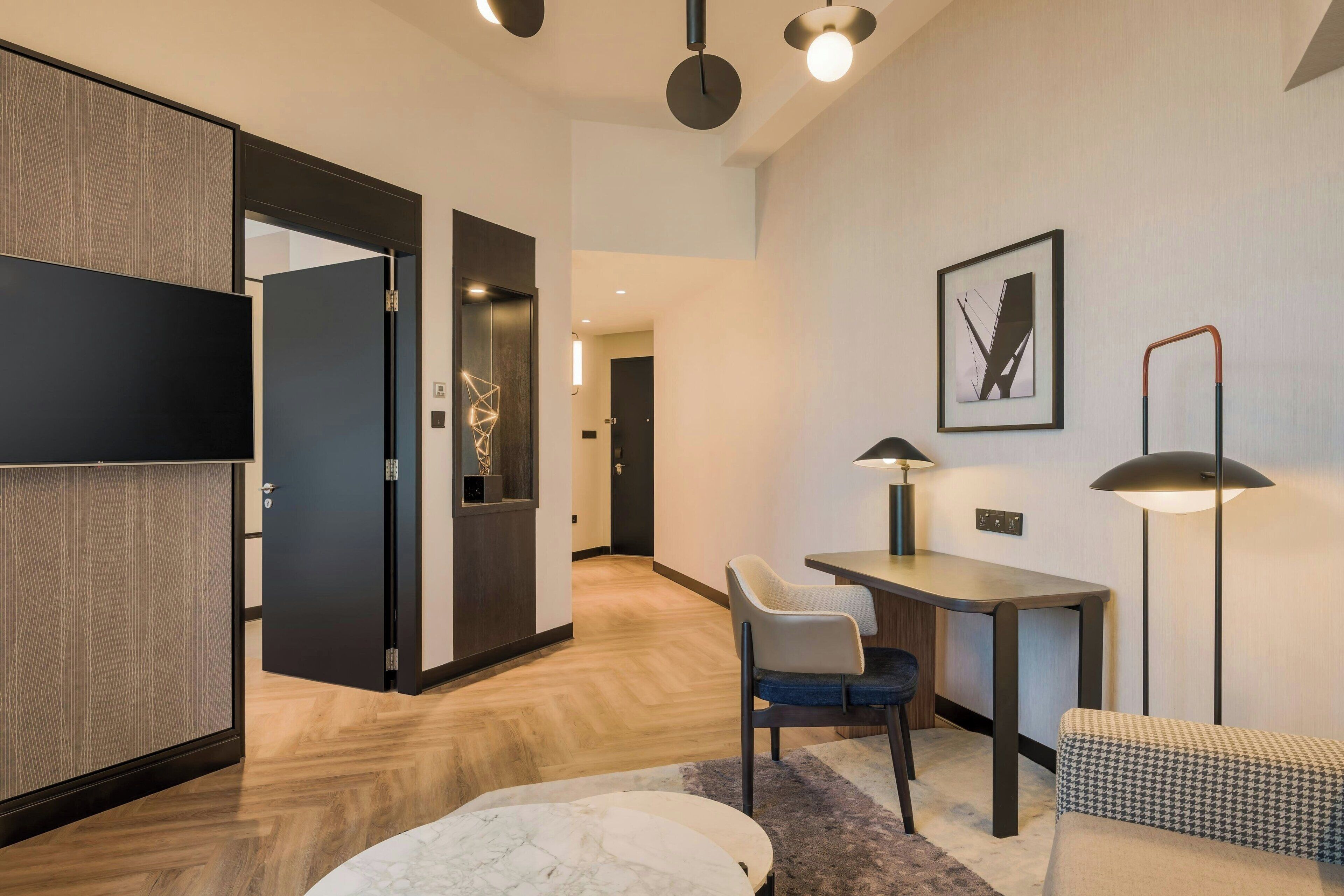 Deluxe-Suite, 1 Schlafzimmer | Wohnzimmer