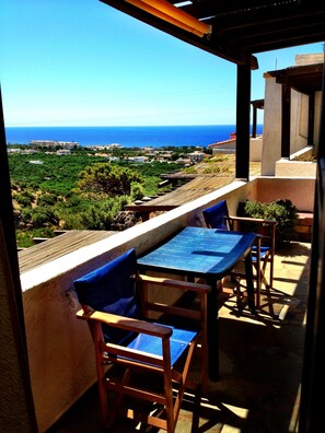 Apartment, 2 Bedrooms | 1 bedroom, in-room safe, soundproofing, iron/ironing board - Filoxenia Villa (Ierapetra)