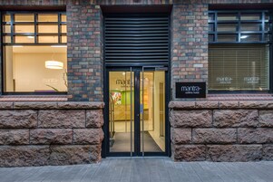 Entrada de la propiedad