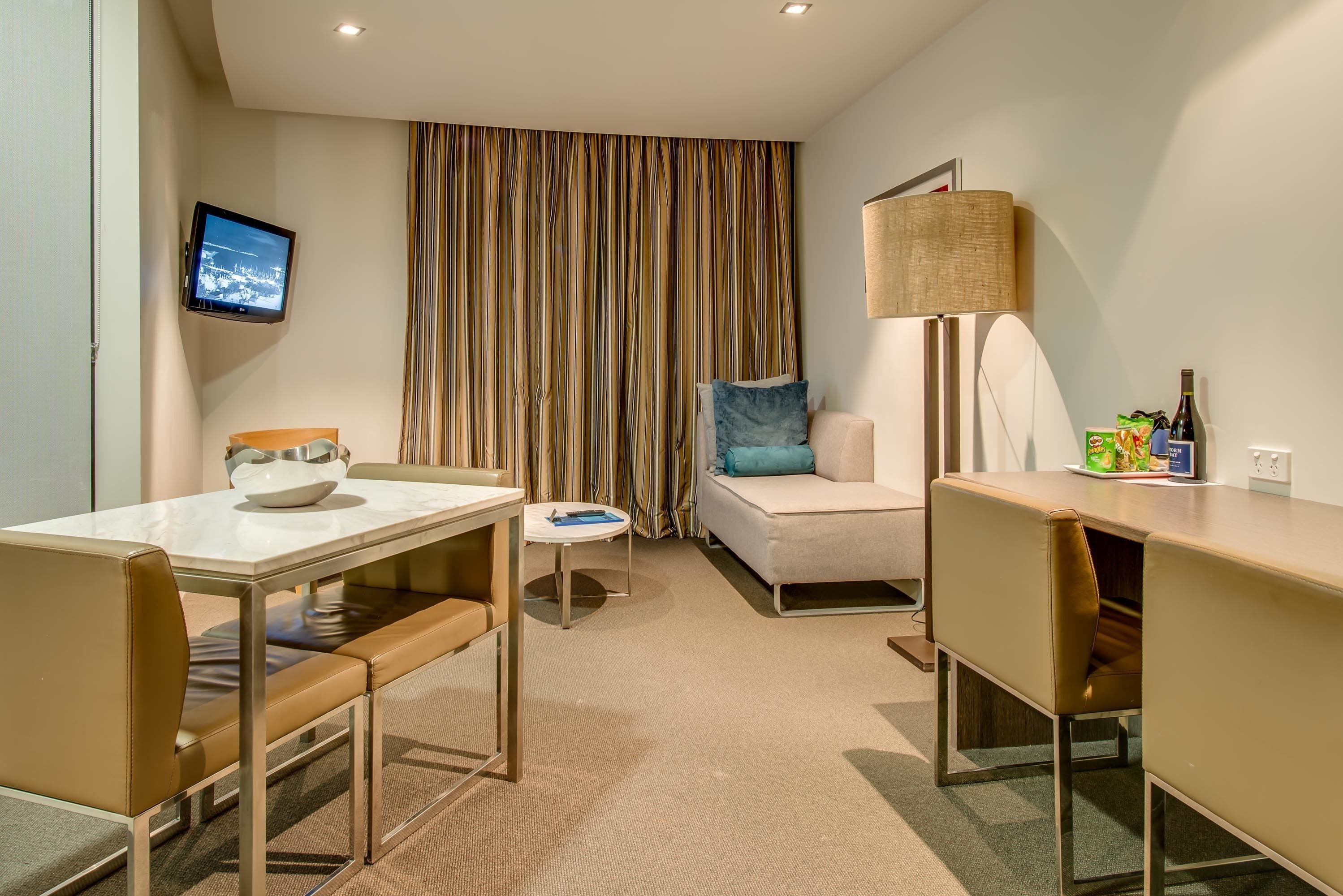 minibar, in-room safe, desk, laptop workspace