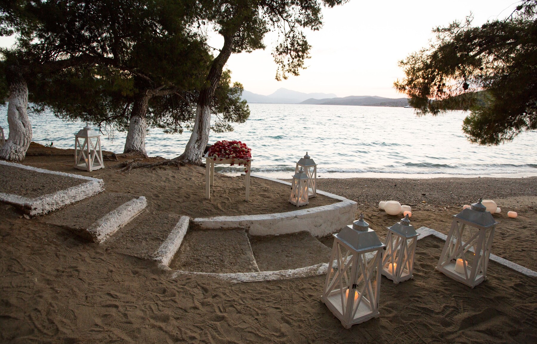 Beach nearby, sun loungers, beach umbrellas, beach towels