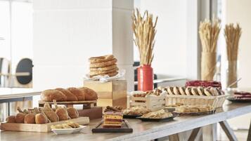 Daily buffet breakfast (EUR 12 per person)