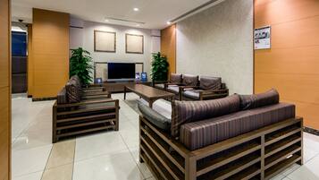 Àrea amb seients del vestíbul