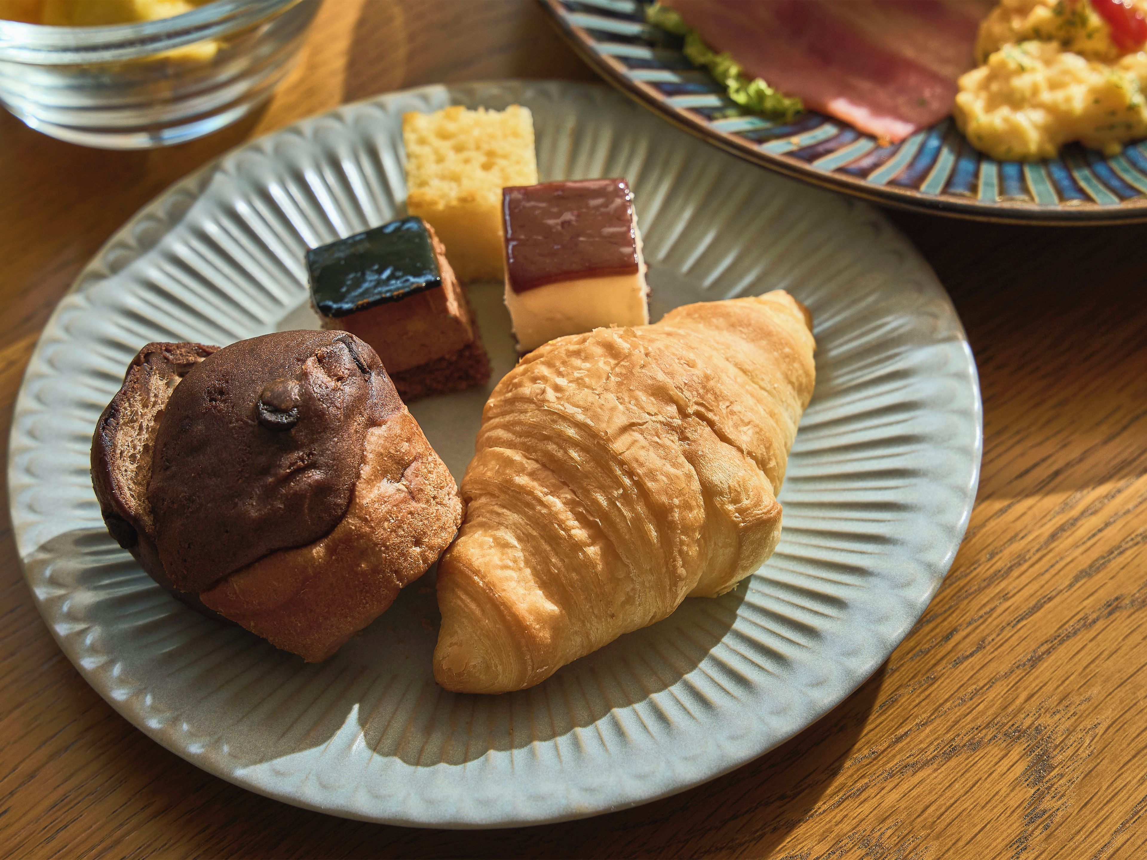 朝食ビュッフェ