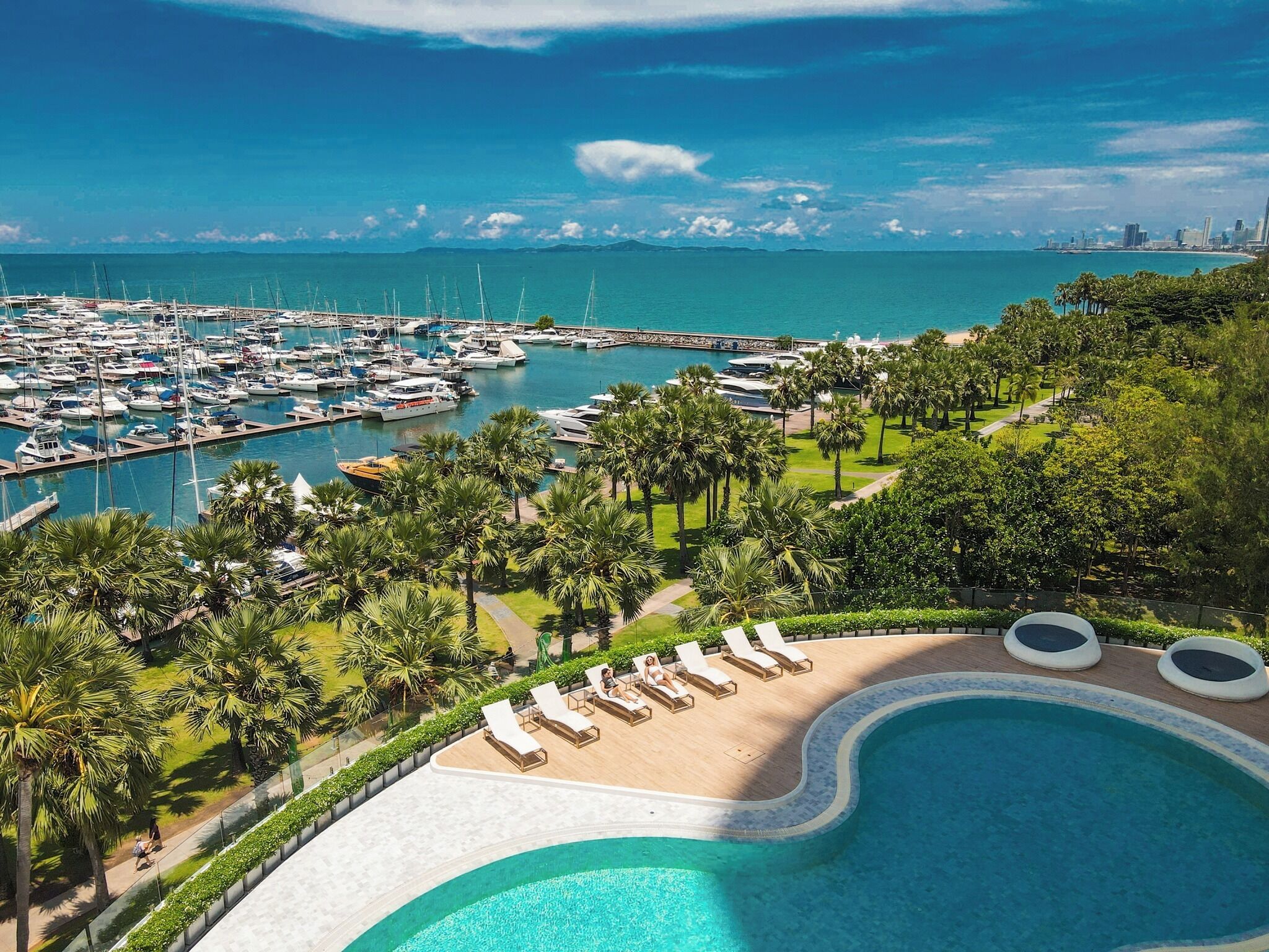 Vue sur la campagne depuis l’hébergement