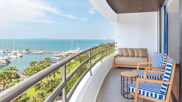 Suite, 1 King Bed, Balcony, Marina View | View from room