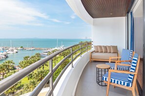 Suite, 1 King Bed, Balcony, Marina View | View from room - Ocean Marina Resort Pattaya Jomtien (Sattahip)