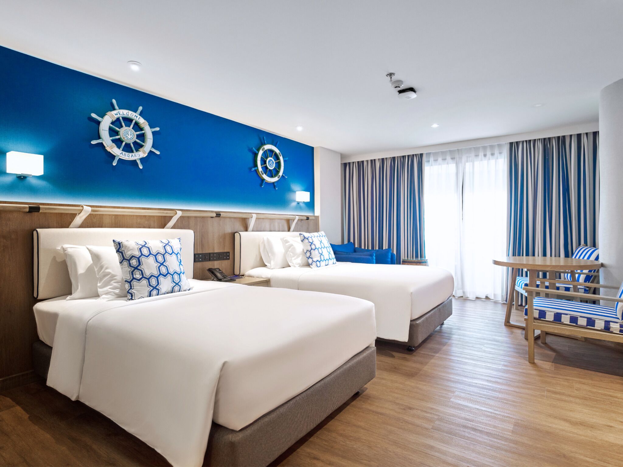 Chambre Deluxe, 2 lits une place