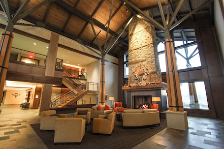 Sala de estar en el lobby