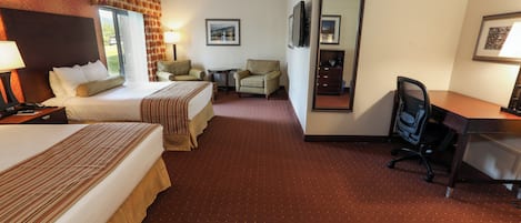 Deluxe Room, 2 Queen Beds (Fairway) | Individually decorated, desk, blackout drapes, iron/ironing board