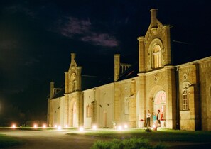 Front of property – evening/night