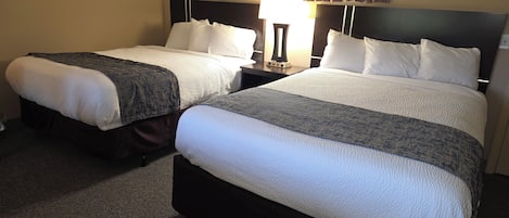 Desk, iron/ironing board, free WiFi, bed sheets