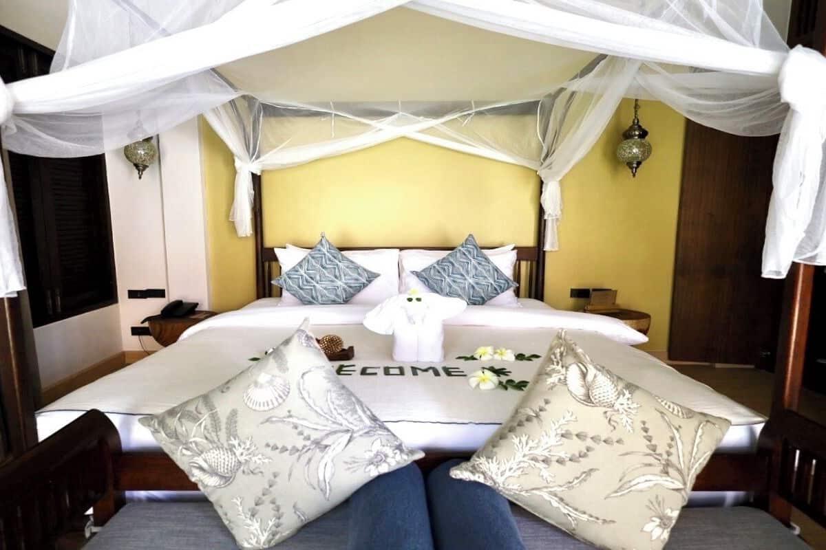 seaview family villa | select comfort beds, minibar, in-room safe, desk