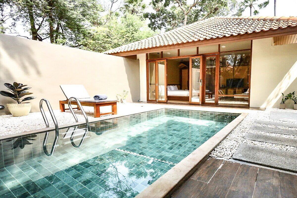 2 Bedrooms Pool Villa | Select Comfort 床墊、迷你吧、房內夾萬、書桌