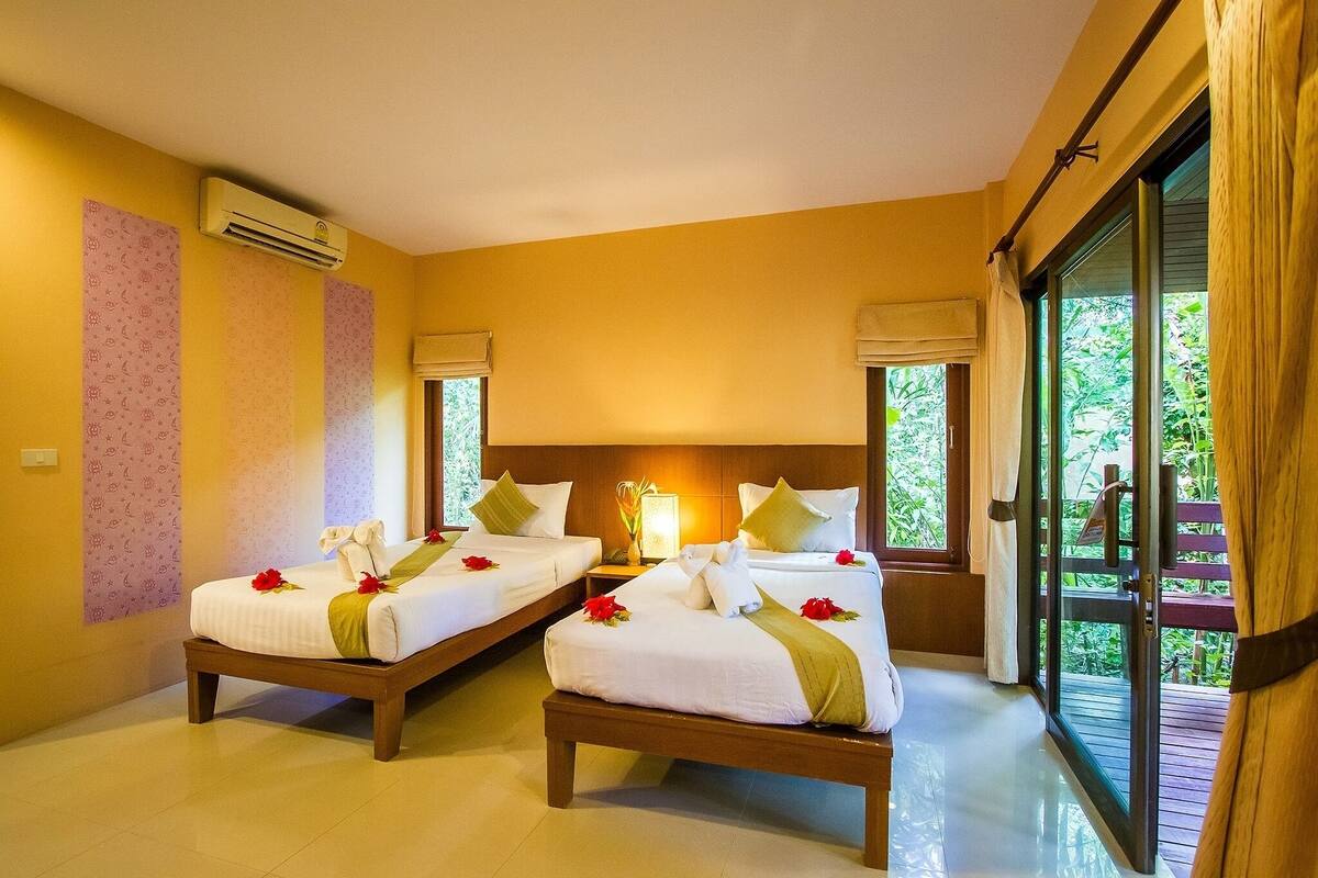 ห้องสแตนดาร์ด, วิวสวน | เครื่องนอนป้องกันสารก่อภูมิแพ้, ผ้านวมขนเป็ด, เตียง Select Comfort