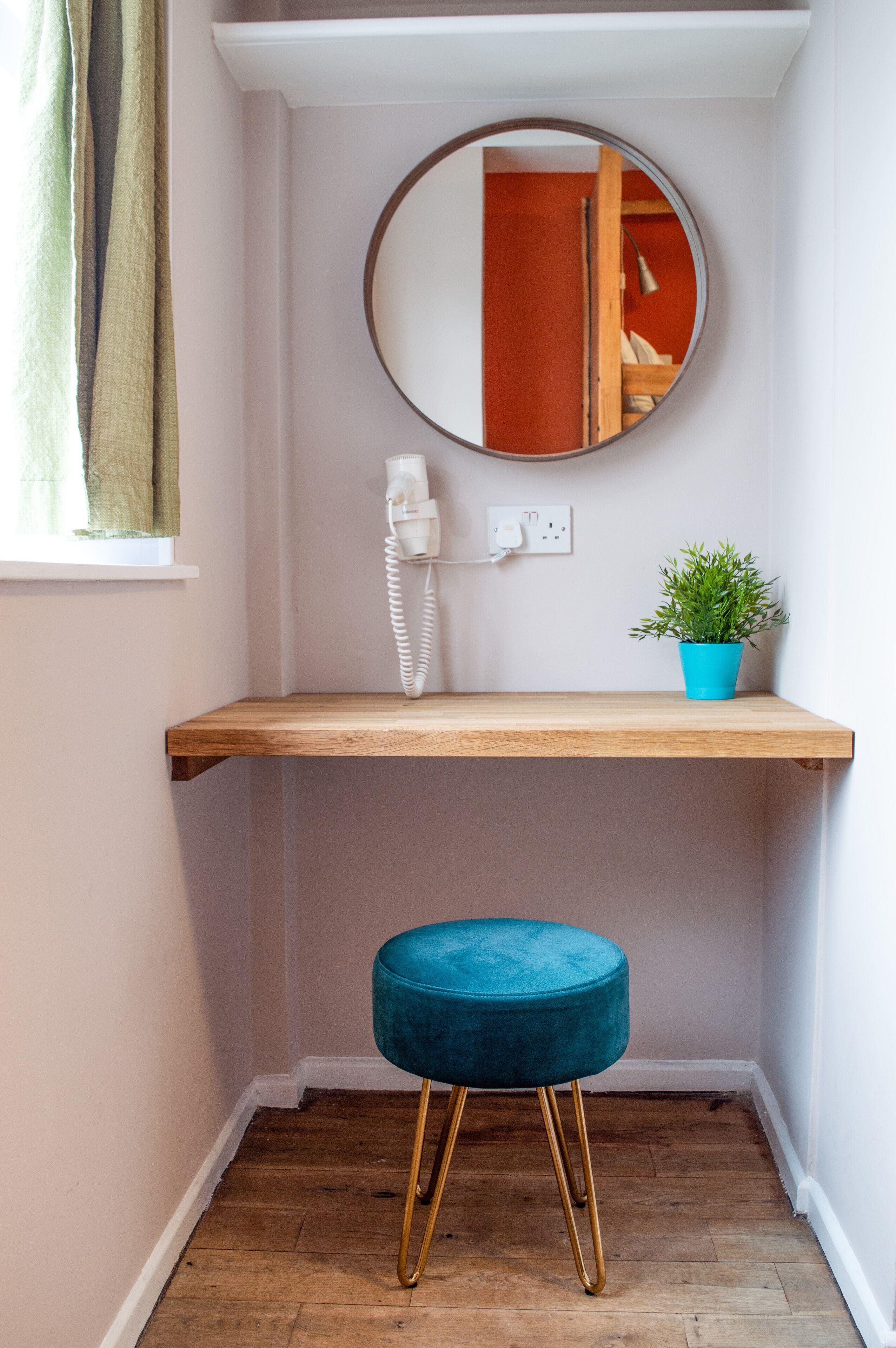 Una cassaforte in camera, con stile personalizzato