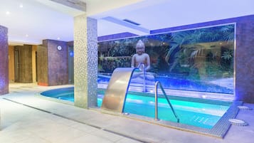 Bastu, bubbelpool, ångbastu, turkiskt bad/hamam och kroppsbehandlingar