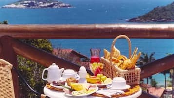 Deluxe Double Room, 1 Bedroom, Hot Tub, Partial Sea View | View from room