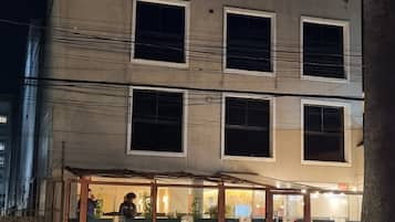 Front of property – evening/night