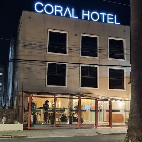 Front of property - evening/night