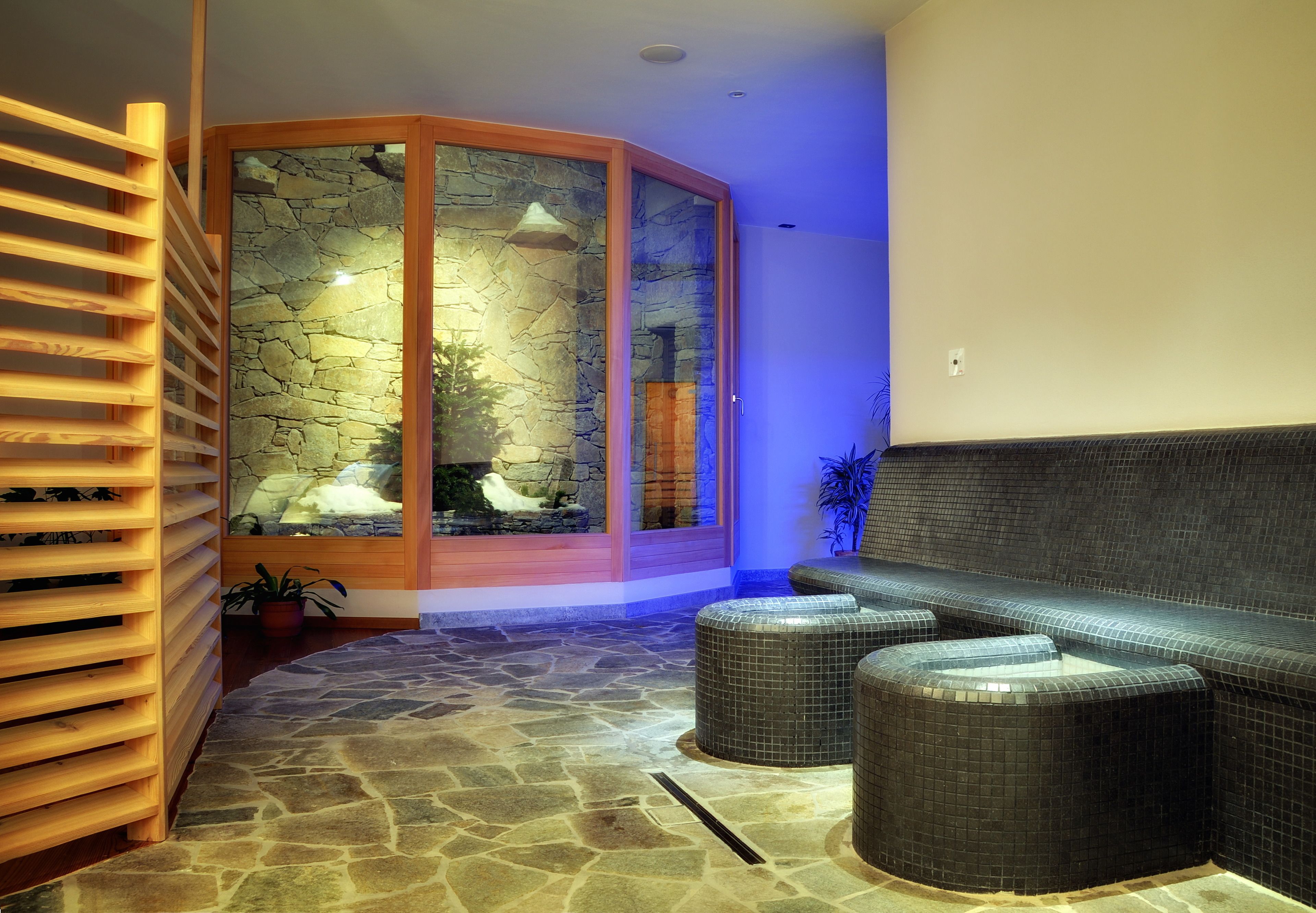 sauna, hot tub, steam room