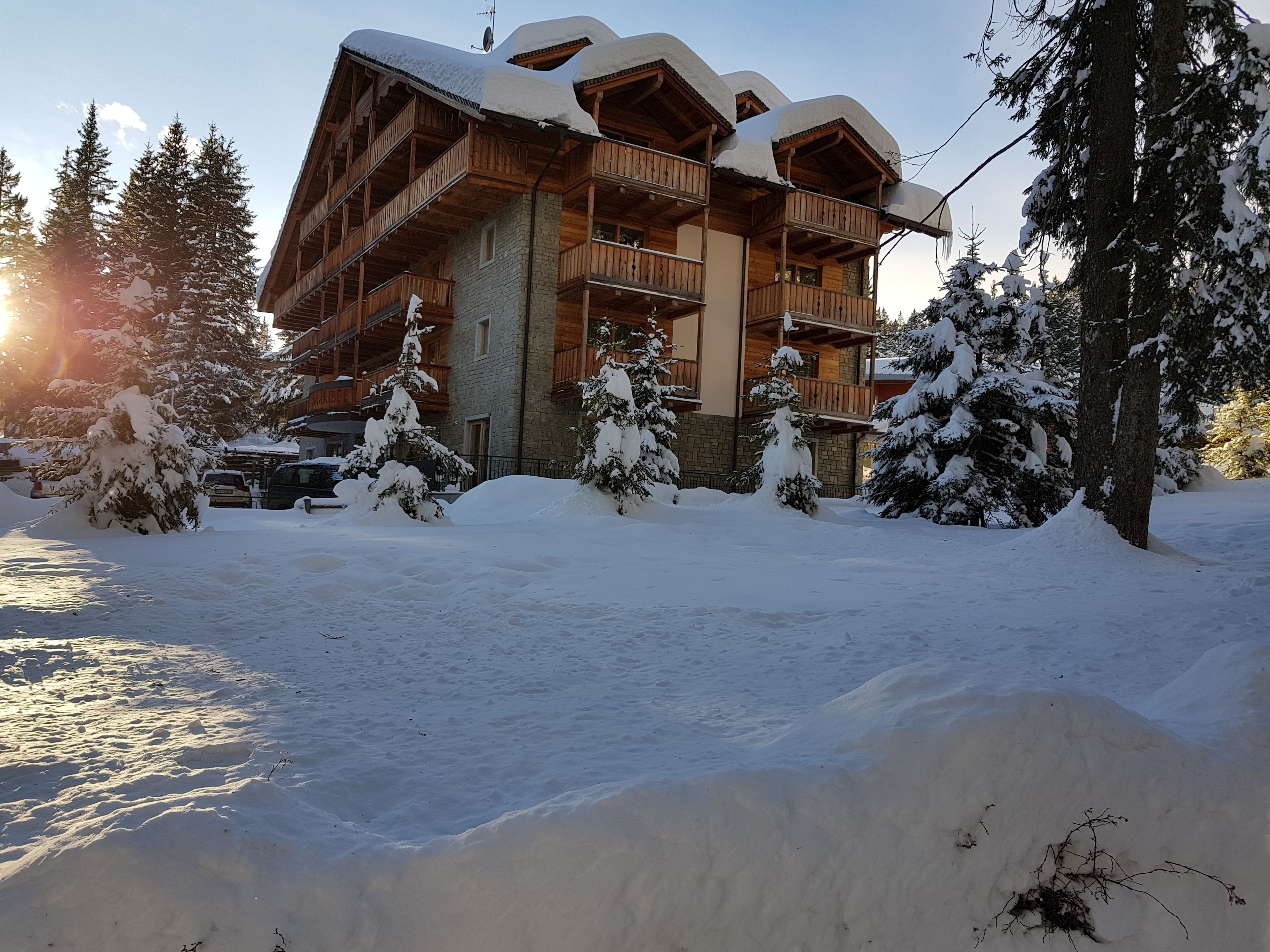 Fassade der Unterkunft